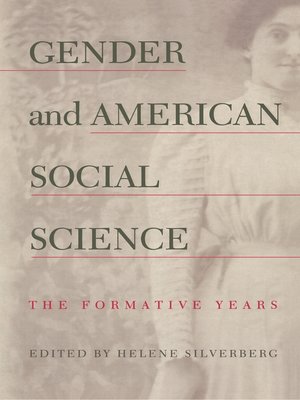 cover image of Gender and American Social Science